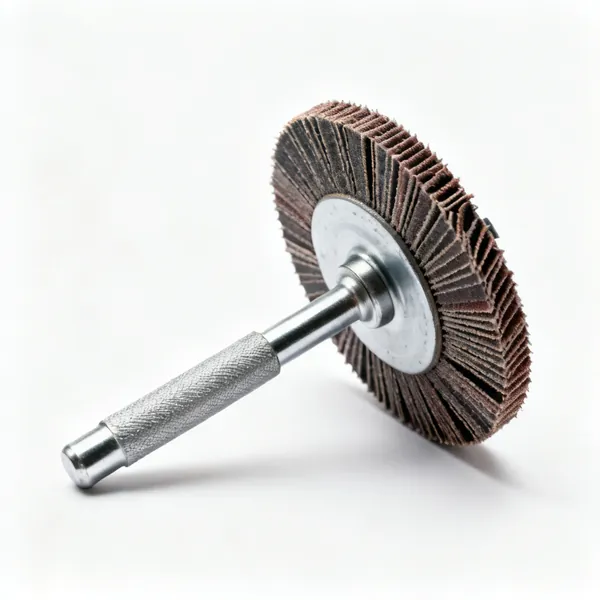 An abrasive flap disc