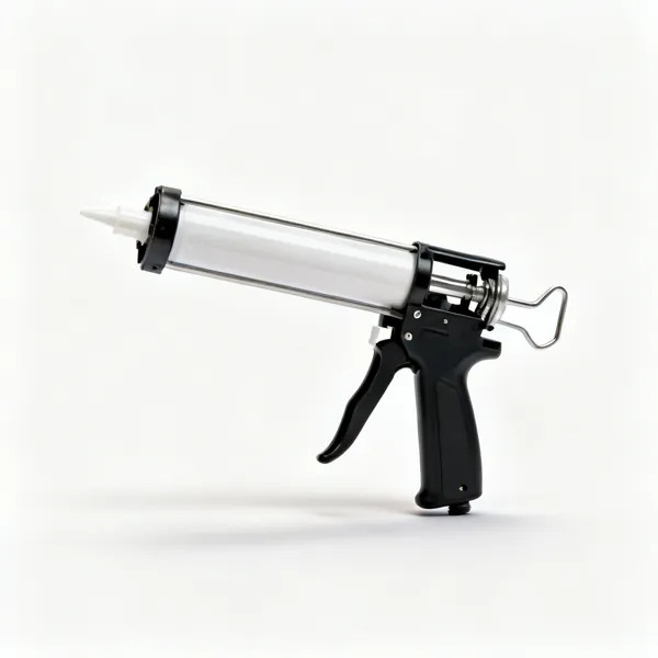 A cartridge of panel bonding adhesive with a gun