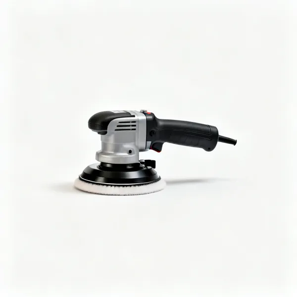 A dual action car polisher machine
