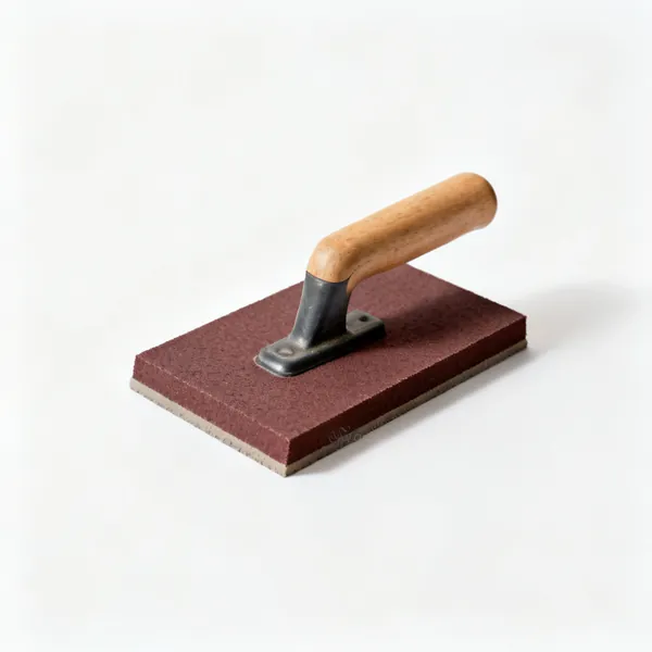 Hard block: A hard flat sanding block