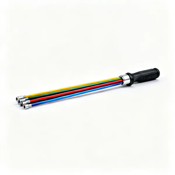 Torque sticks: A set of colour coded torque limiting extension sticks