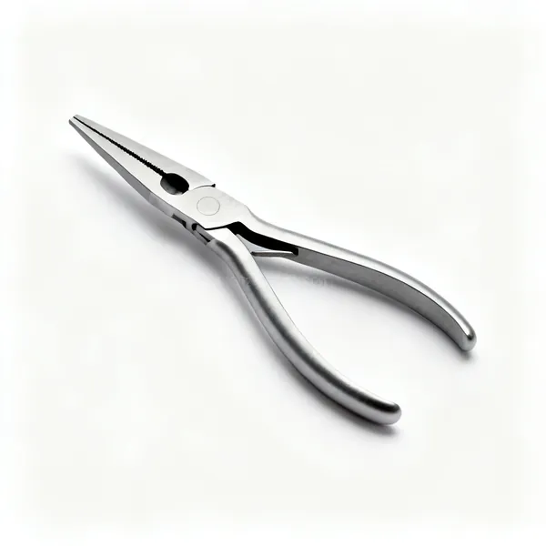 Trim clip pliers: A pair of trim clip removal pliers with wide flat jaws