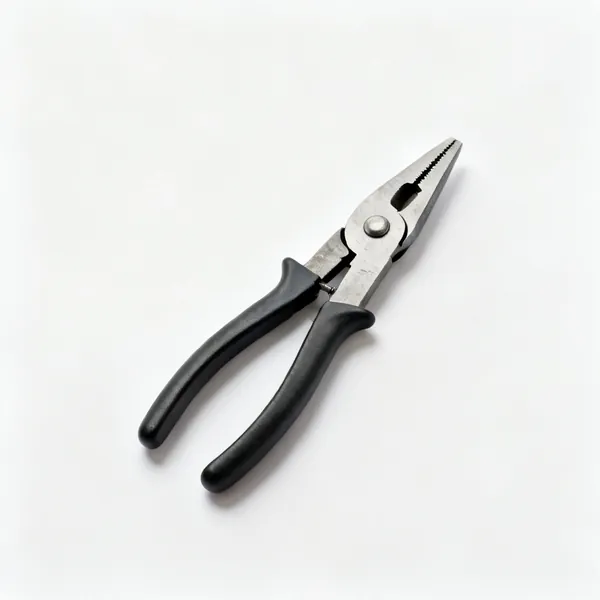 A pair of diagonal wire cutters