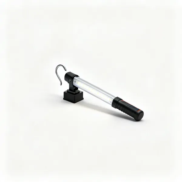 Inspection light: A slim LED inspection work light with a magnetic hook
