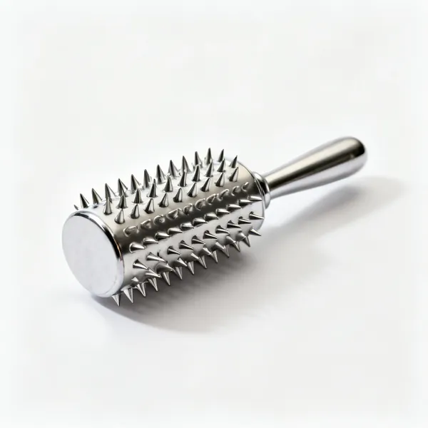 A spiked pastry docker roller