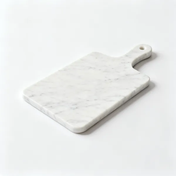 Marble slab: A white marble pastry slab board