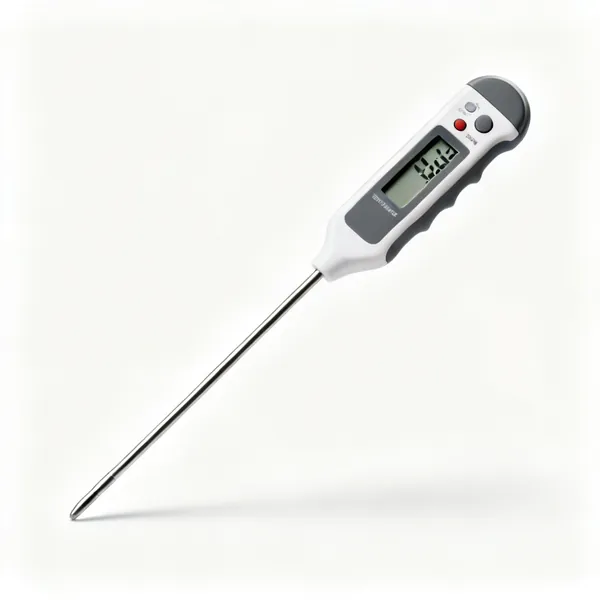 Digital probe thermometer: A digital instant read probe thermometer