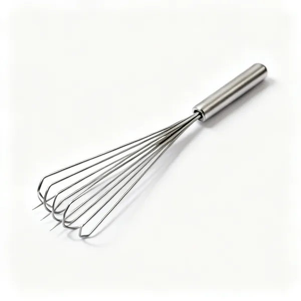 A bundle of metal cake testing skewers
