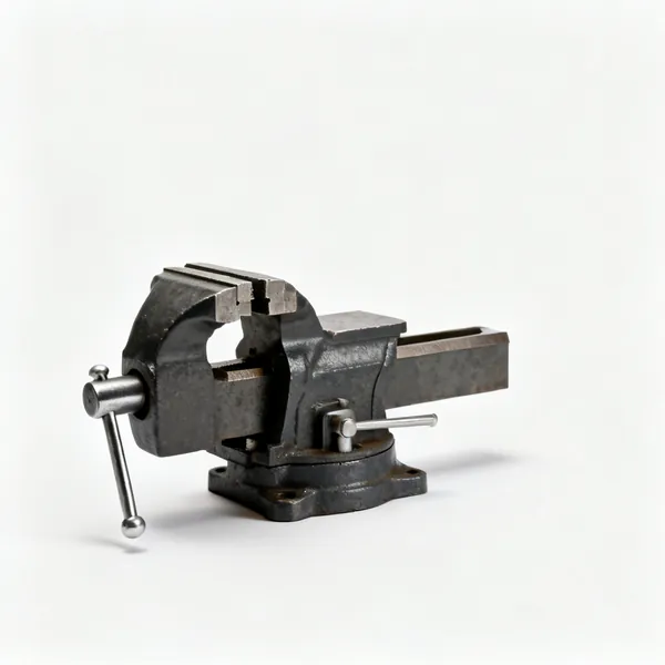 Engineer's vice: A heavy engineer's bench vice
