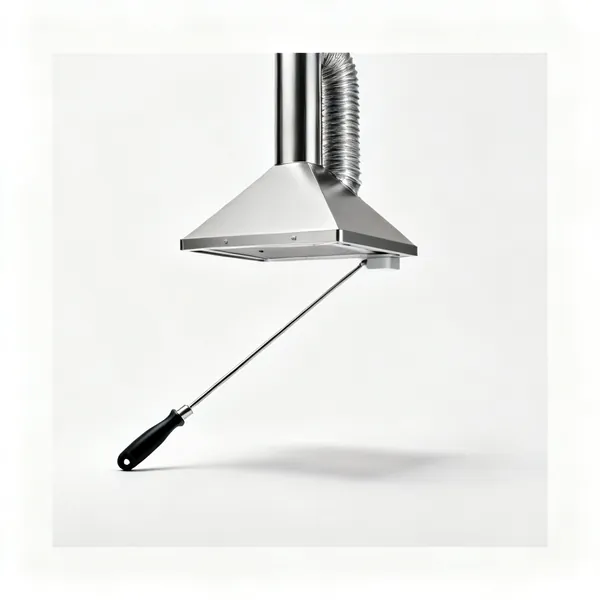 Extraction & ventilation: A forge extraction hood and ducting