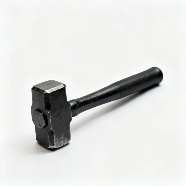 A blacksmith rounding hammer