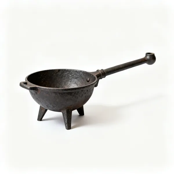 Tuyere & fire pot: A cast iron forge fire pot and tuyere