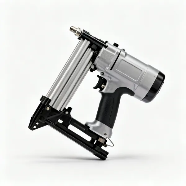 Framing nailer: Air fitting and pistol grip