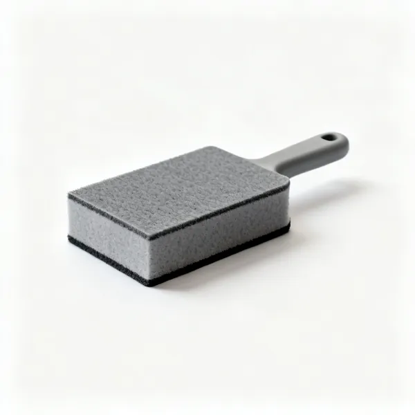A rectangular flexible abrasive sanding sponge block