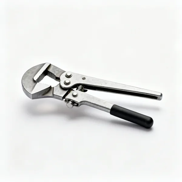 Locking clamps: A pair of locking grip clamps with flat wide jaws
