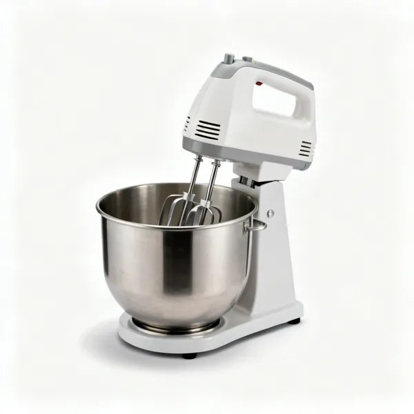 Forced action mixer: A forced action pan mixer with a fixed drum and internal rotating paddles