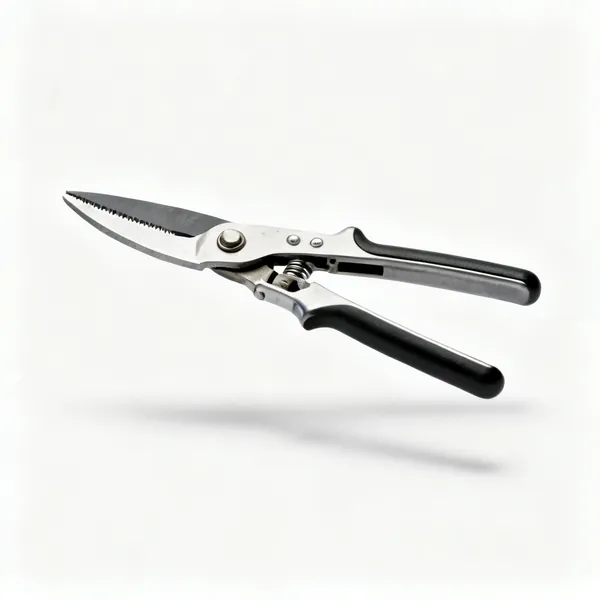 Mesh cutters: A pair of compound leverage mesh cutting shears