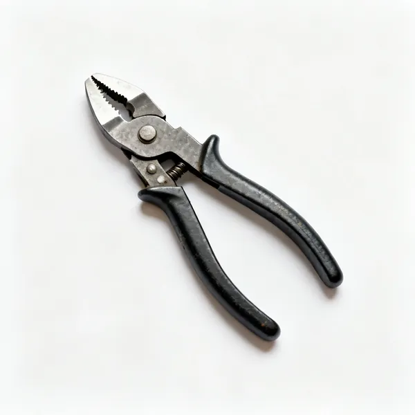 A pair of heavy duty side cutting wire cutters