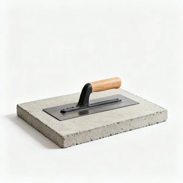 Kneeler boards: Kneeling boards on a fresh concrete slab