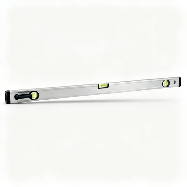Long spirit level: A long aluminium spirit level