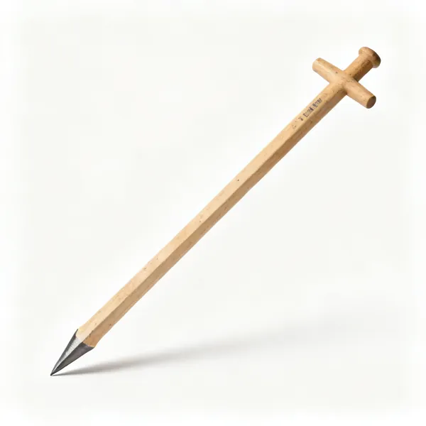 Timber stakes: Pointed timber formwork stakes