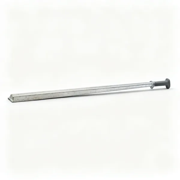 A long aluminium concrete tamping beam