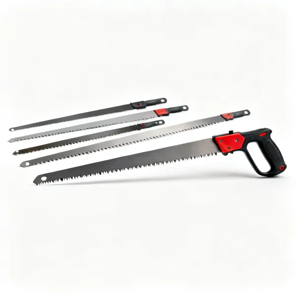 Several long bimetal reciprocating saw demolition blades