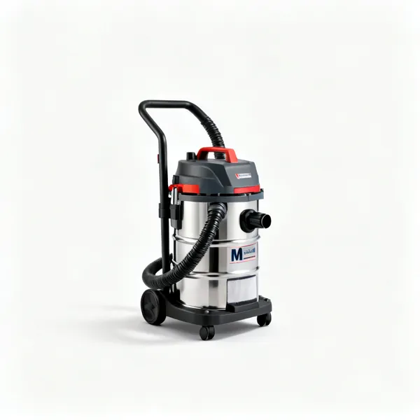 M class extraction: An M class construction dust extraction vacuum with a hose and a filter