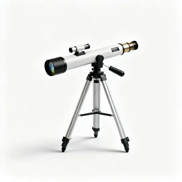 Optical level: An optical builders level telescope on a tripod