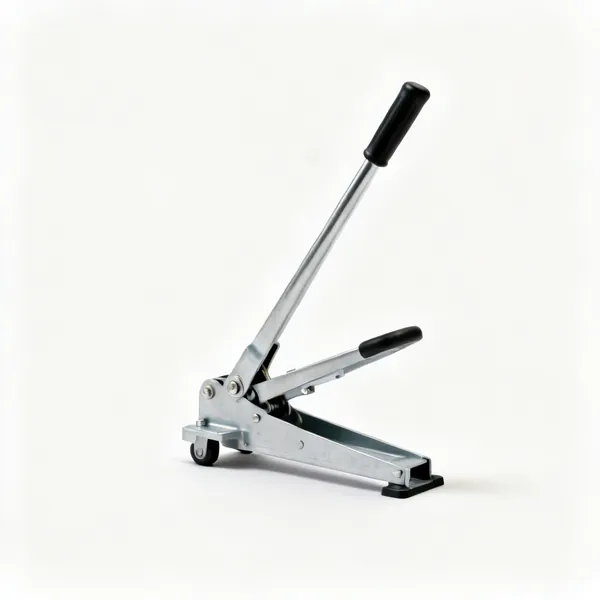A foot operated panel lifter lever tool