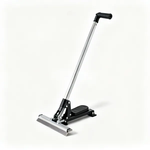 Board lifter: A foot operated drywall panel lifter