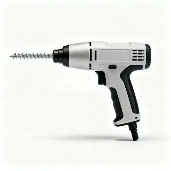 Collated screwgun: A collated drywall screwgun with a screw strip