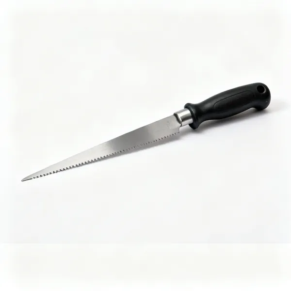 Drywall saw: A pointed drywall jab saw