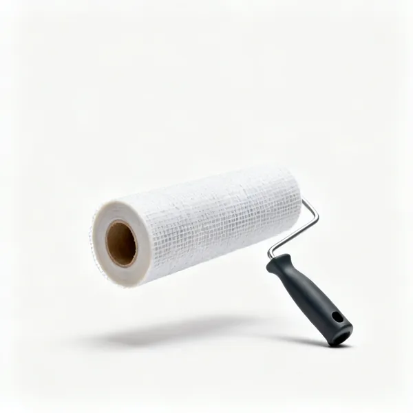 Self adhesive mesh tape: A roll of self adhesive mesh drywall tape