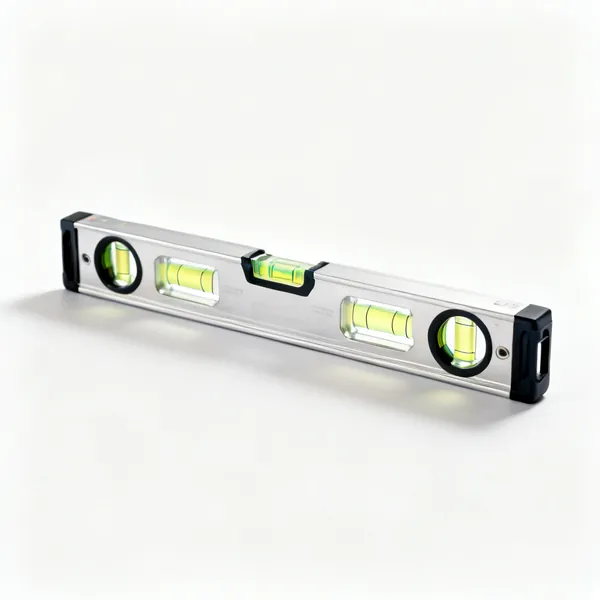 An aluminium spirit level
