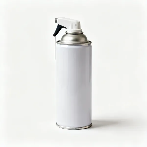 An aerosol can of stain blocking primer