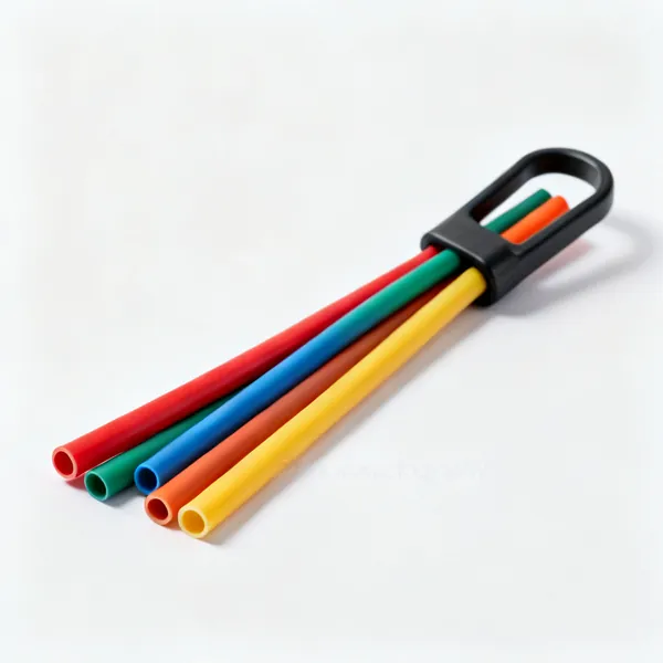 Heat shrink sleeving: Several lengths of coloured heat shrink tubing of different diameters