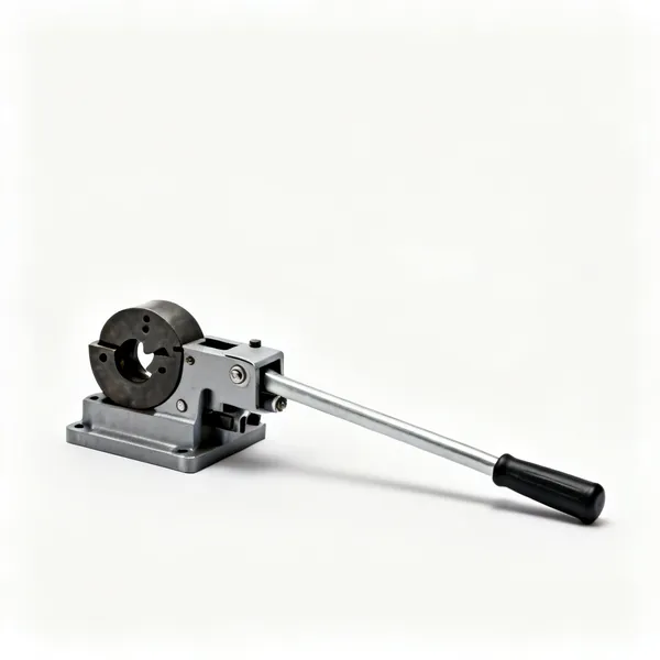 Conduit bender: A conduit bending machine with a former and a long lever