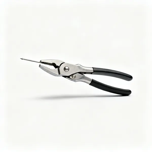 Ear tagger: An ear tagging applicator plier with a pin and jaw