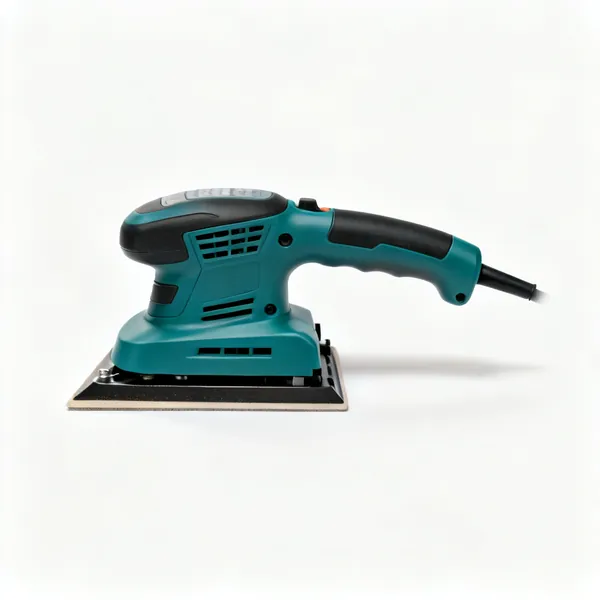 Detail sander: A triangular detail palm sander