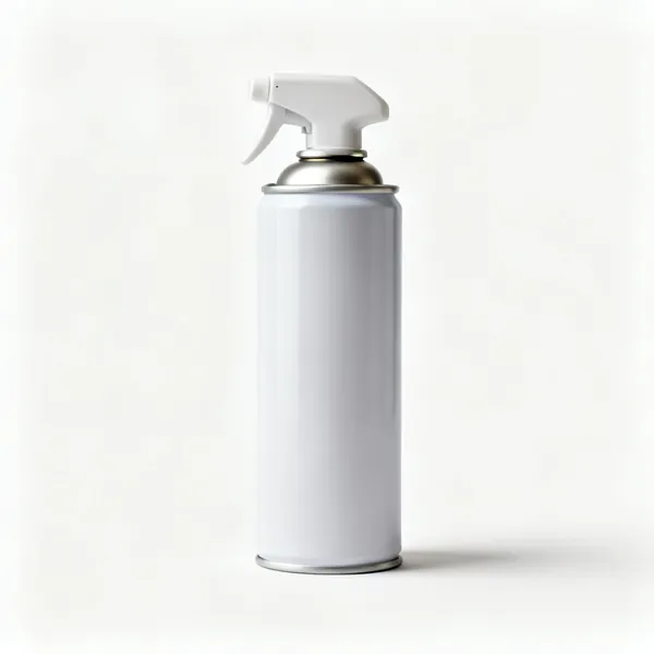 An aerosol can of guide coat spray