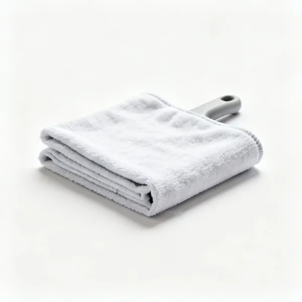 Folded microfibre cloths