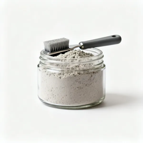 Pumice & rottenstone: Jars of pumice and rottenstone powder