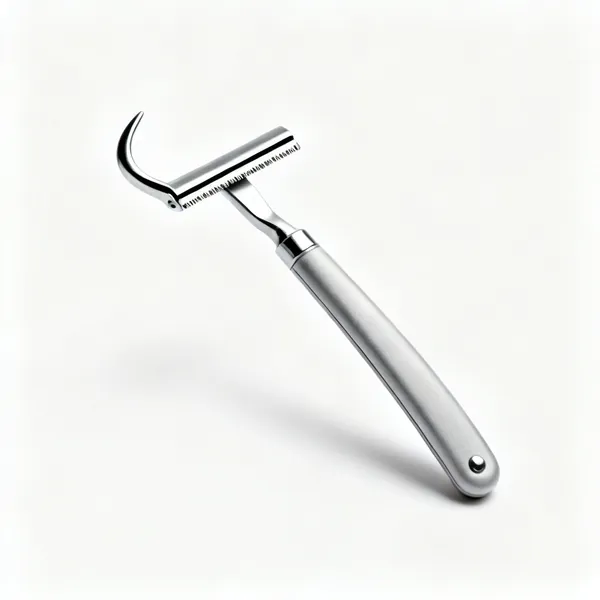 A combination shave hook scraper