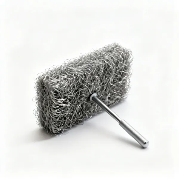 A pad of fine steel wool