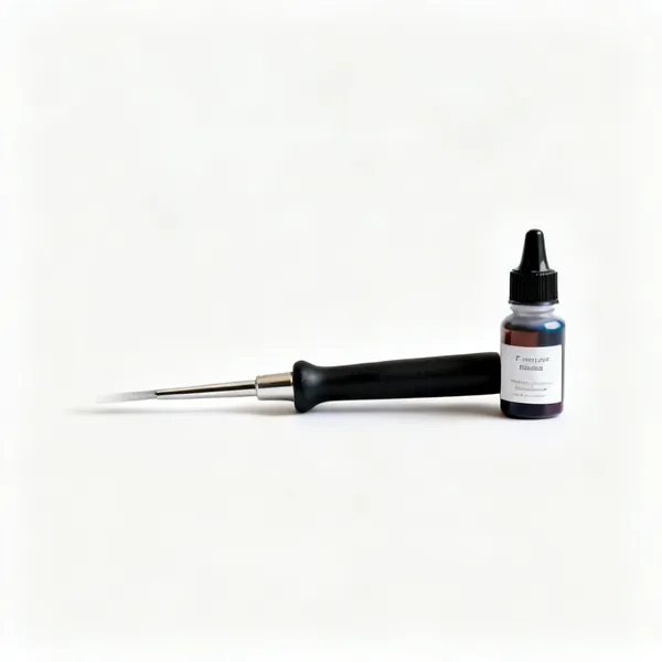 Tints & colourants: Small bottles of finishing tint colourants