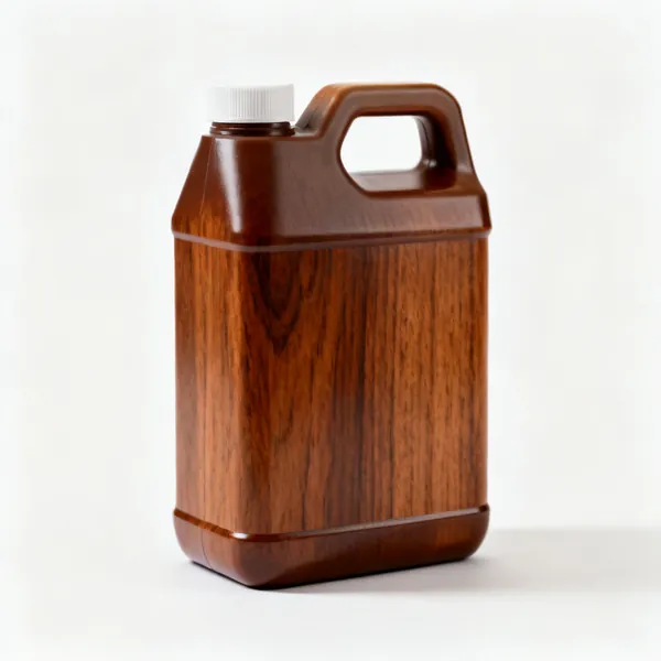 Bottles of wood dye