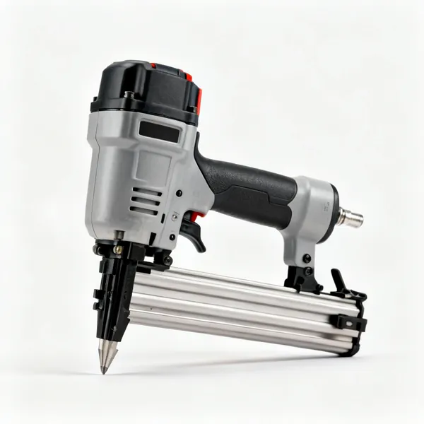 A cordless pin nailer