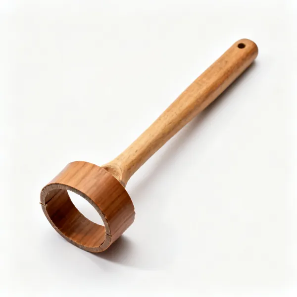Pipe collars: Wooden pipe collar covers