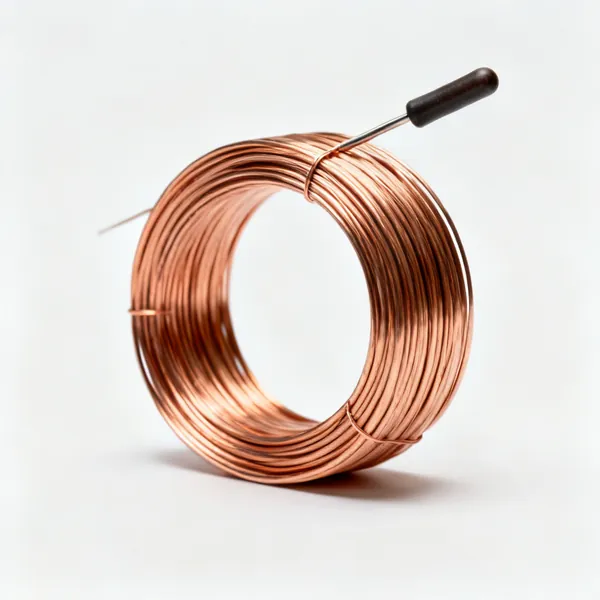 Copper wire: A coil of annealed copper bonsai wire